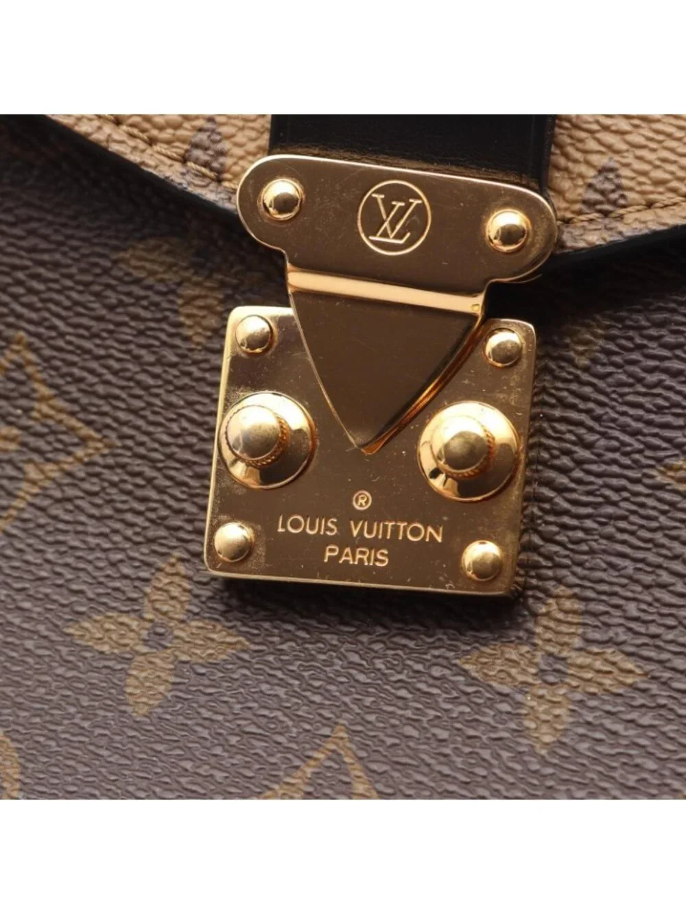 Louis Vuitton Handbag Pochette Metis MM 2-Way Canvas Leather